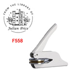 Custom Embosser Stamp,From the Library Embosser,Personalized Book Embosser Stamps,Custom Logo,Magic School,Gift for Book Lover