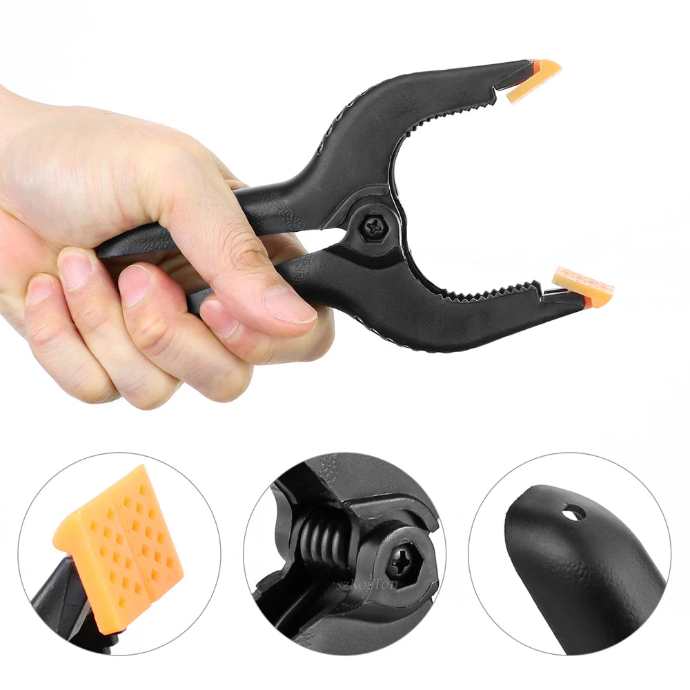 1/2/5/10pcs DIY Plastic Clamp Woodworking Fastening Tools Clamps Photo Studio Background Green Screen Fixed Clip Accessory