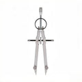 Compass Geometry Set with Lock, Professional Compass,for Solid and Plane Precis Math and Precision Compass, Metal and Durable