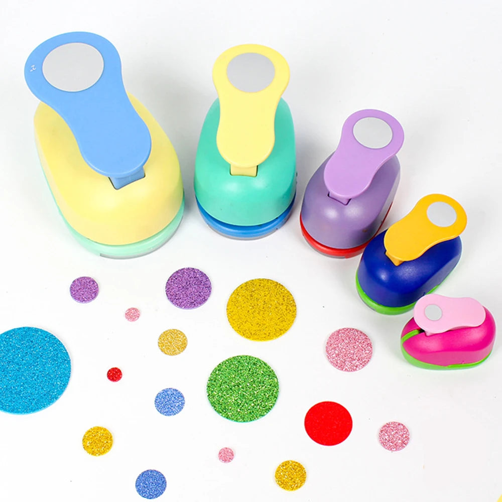 Craft Round Hole Puncher , Different Sizes Round Circle Paper Punch 1.5cm-7.5cm