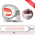 P12 Mini Label Maker Machine with Tape Bluetooth Label Printer Handheld Sticker Multiple Templates Font Inkless Sticker Maker