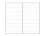 15Sheets Carft Refill Spiral Binder Inner Page Line Blank Craft Grid Inside Paper Stationery