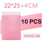 100/1 PCS Pink Poly Bubble Mailers Padded Envelopes Self Seal Padded Envelopes Gift Bags Packaging Envelope School Supplies