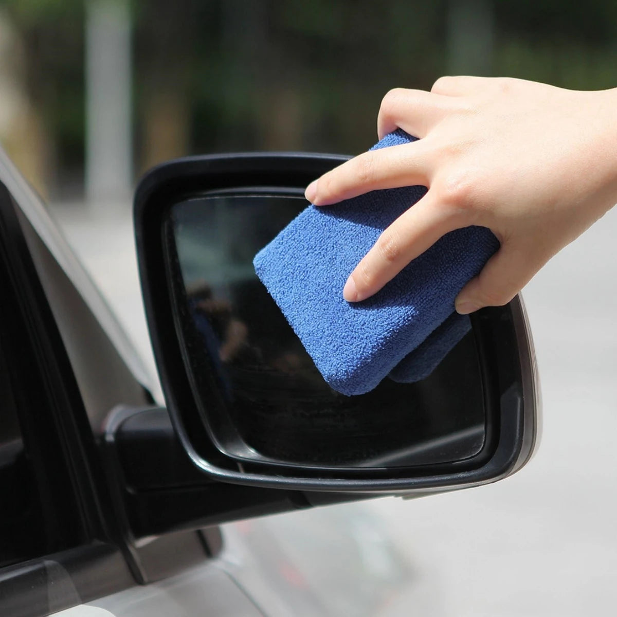 8PCS Microfibre Car Wax Applicator Pads Soft Auto Detailing Wax Sponge Rectangle Foam Car Paint Care Polishing Pad Auto Cleaning