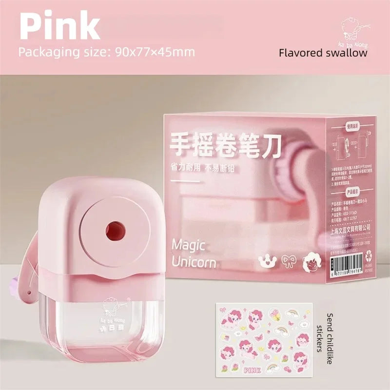 Kawaii Creative Pencil Sharpener Cute Stationery for Kids Adults Office School Supplies Unique Accessory