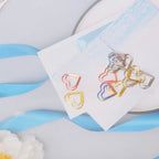 30/50pcs Heart Metal Paper Clips Binder Clip Mini Bookmark Book Binding Note Decor Stationery School Office Binding Supplies