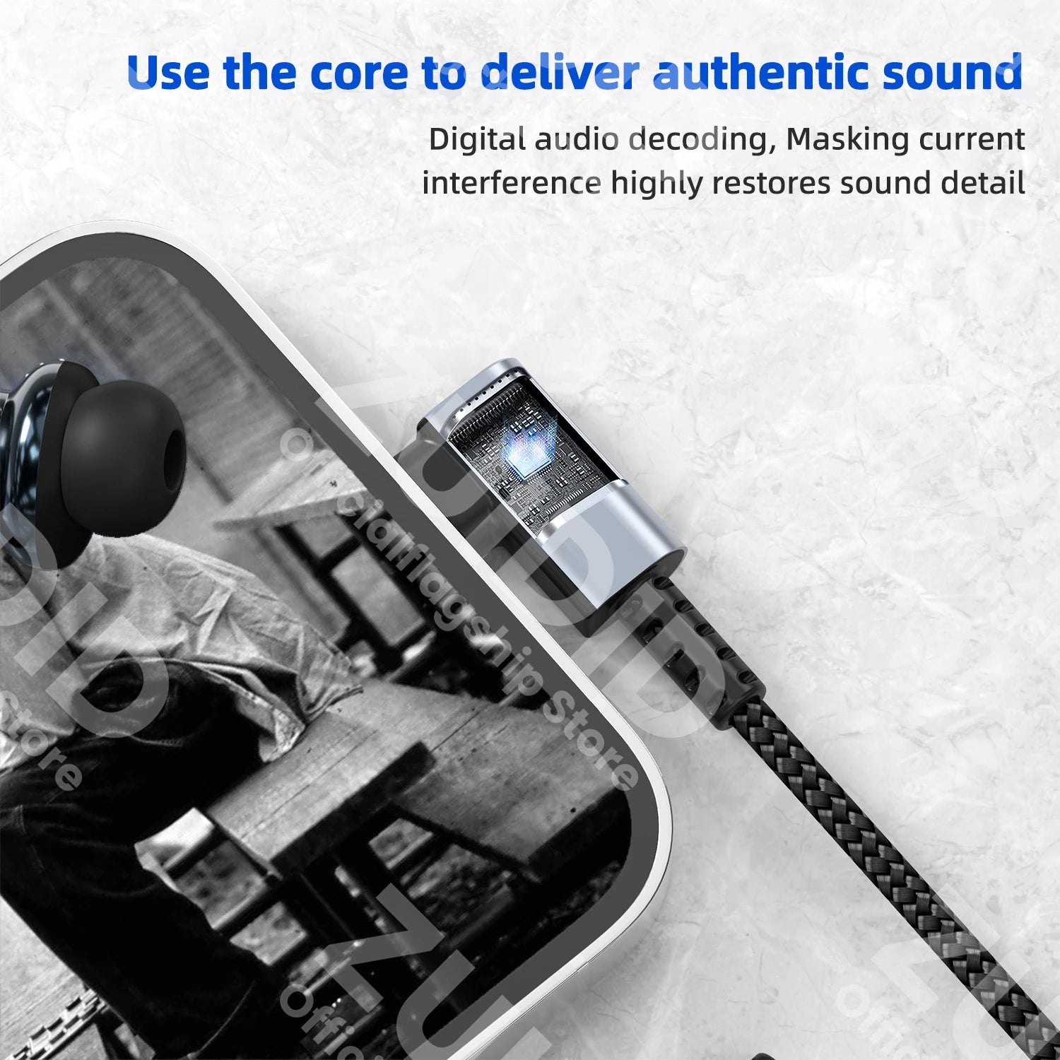 USB Type C 3.5 Jack HiFi Earphone Adapter USB C to 3.5mm Headphones AUX Audio Adapter Cable For iPad Pro Samsung Huawei Xiaomi