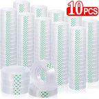 1-10PCS Strong Sticky Transparent Tape Invisible Adhesive Packing Tapes Wrapping Clear Tape Home Office School Supplies