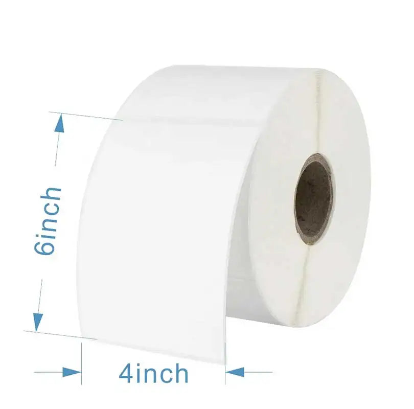4*6 Inch Shipping Thermal Label Thermal Label Width 30mm~80mm Adhesive Stickers
