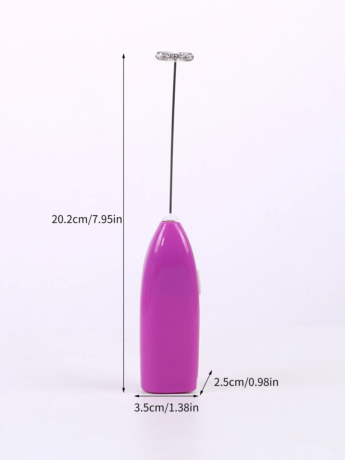 1pcs Mini hand-held whisk Battery Electric Coffee Mixer (no batteries)