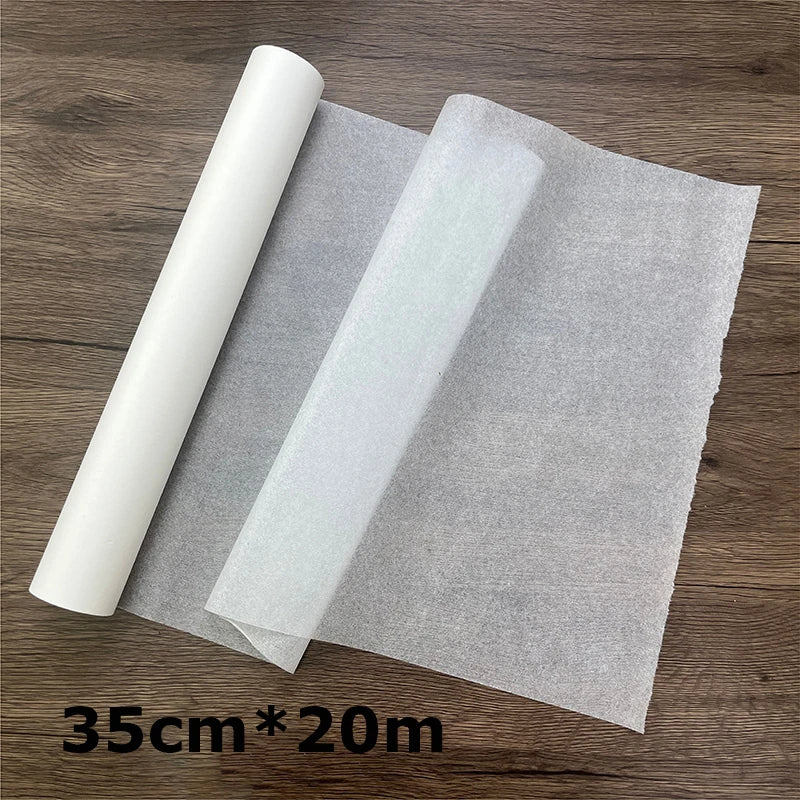 20M Super Thin Cicada Wing Long Scroll White Antique Calligraphy Practice Rice Paper Copying Hook Line Line Drawing Xuan Paper