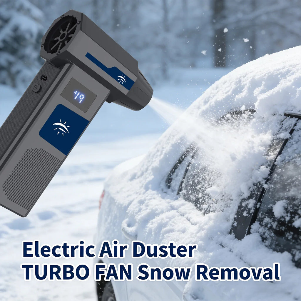 New Turbo Fan Wind Super Power 130000RPM Turbo Air Blower Fan Jet Brushless Motor with 4000mAh Rechargeable Battery Car Cleaning