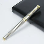Luxury Metal Shell Business Office School Supplies Ballpoint Pens for Writing Rollerball Pen Customized Logo Name Gift