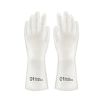 Female waterproof rubber latex dishwashing gloves kitchen durable cleaning housework chores dishwashing tools