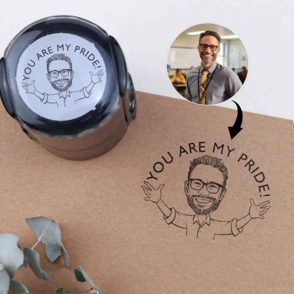 Custom Self-Inking Stamp 25/30/40/50mm Round Logo Design P Personalized Press-type Inking Stamp for Wedding Invitation Envelope
