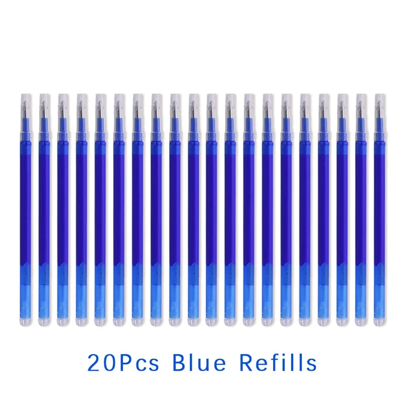 Pilot Erasable Gel Pen Magic Blue Black Red Ink 0.5mm Erasable Refill Rods Japanese Stationery Office School Writing Supplies