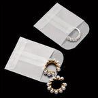 50Pcs/Pack Simple Semi-Transparent Vellum Paper Envelopes Matte Frosted for Postcards Greeting Cards Wedding Invitations