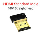 Ribbon FPV HDMI-Compatible Connector Flexible Flat Cable Raspberry Pi 4 Micro HDMI to HDMI/Mini HDMI Female 90 Degree FFC 20pin