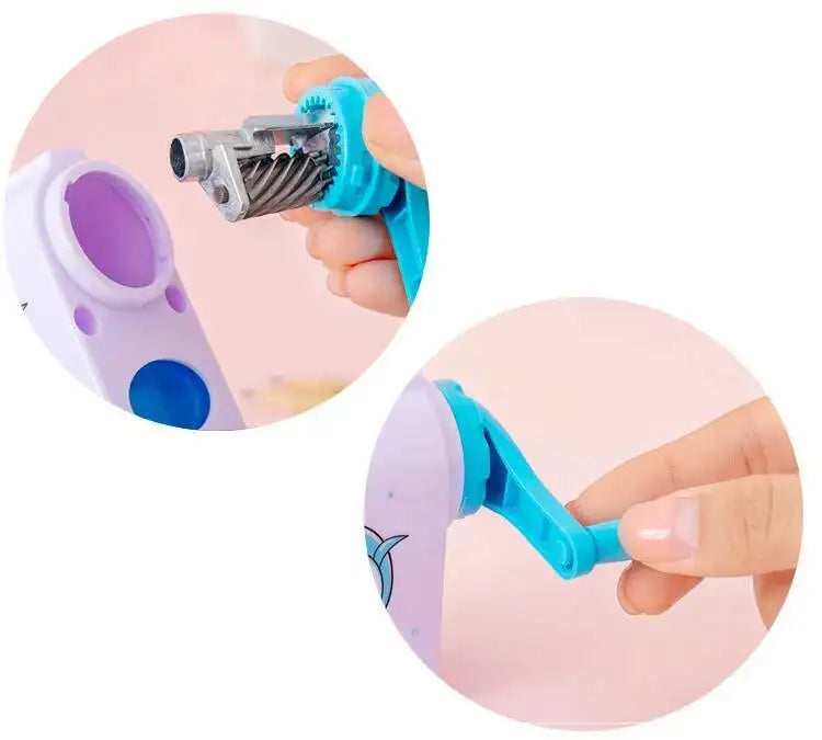 1-2 pcs Cute Unicorn/Dolphin Mechanical Sharpener For Pencil School Office Supplies Creative Stationery Back To School