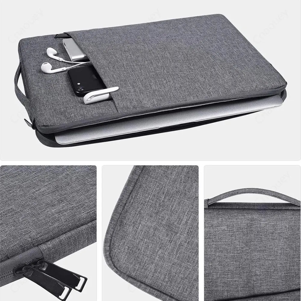 Laptop Sleeve Handbag Case for HP 13.3' 13.5' 14' 15.6' 16' Waterproof Zipper Portable Notebook Cover for HP 11.6' 12.5' Bag