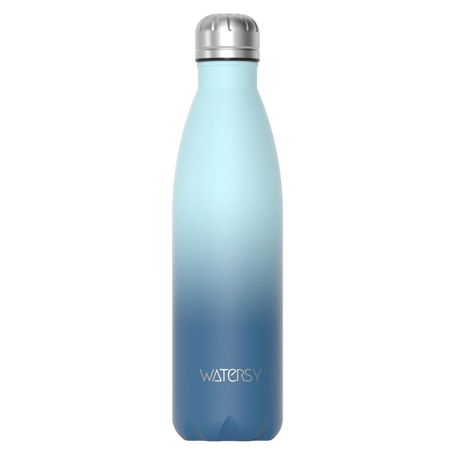 WATERSY 500ml Stainless Steel Water Bottle Insulated Vacuum Flask Double Wall Thermal Cup Keep Cold Hot Sports Kettle