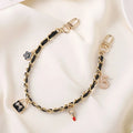 1pcs Leather Phone Charms XYun New Chain Colorful Wrist Style Anti Fall Phone Rope Phone Pendant Phone