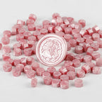 100 Pcs Vintage Wax Seal for Stamps Retro Wax Print Beads Sealing Macaron Gold Wedding Birthday Wax Lacquer for Seals Lacre
