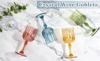 12/24 Pcs 220ml Plastic Wine Glasses Drinking Glasses for Wedding Party Imitation Glassware Reusable Drinkware Champagne Goblet