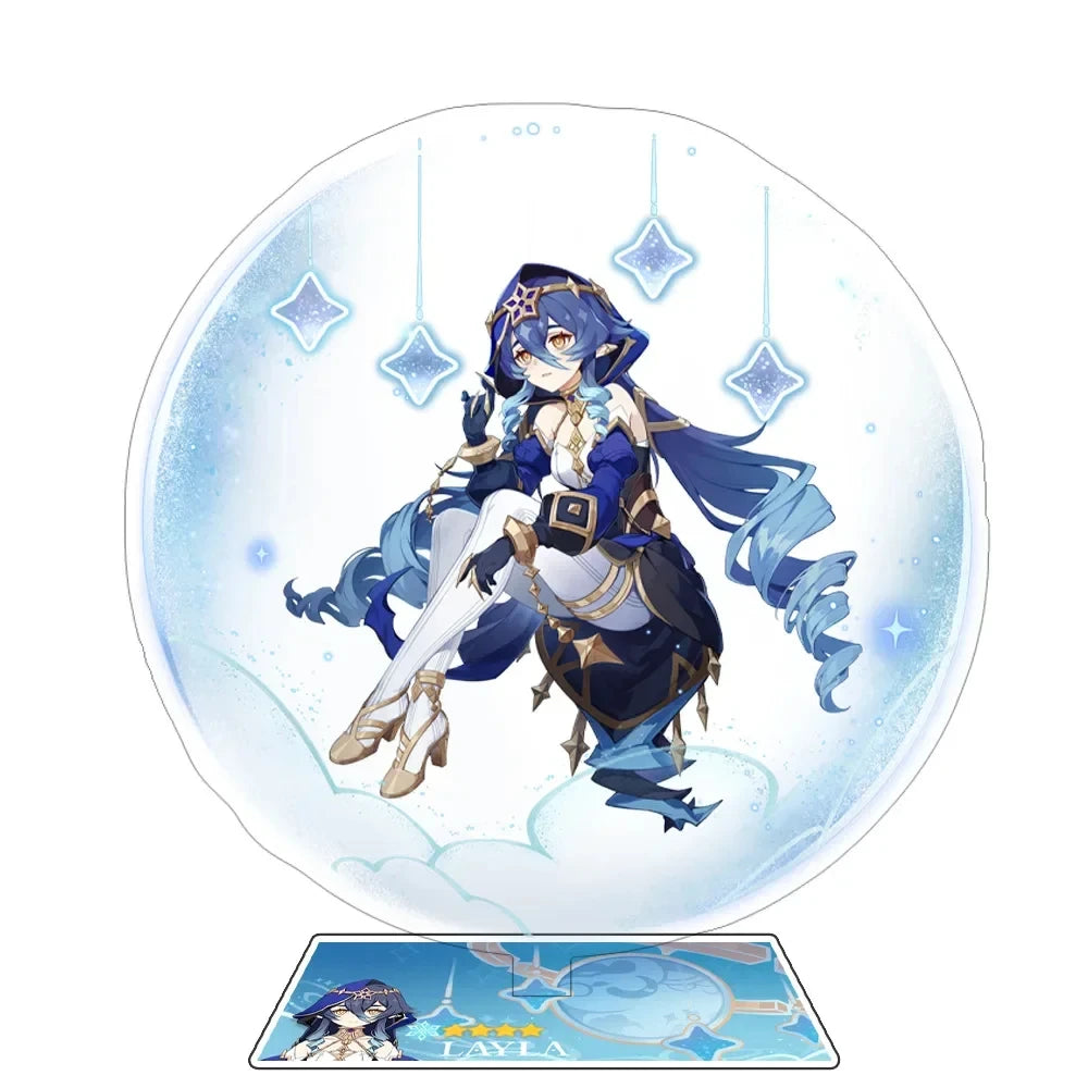 Odette Lohen Flins Durin Mavuika Columbina Xiao Arlecchino Acrylic Anime Model Furina Collect Desktop Decoration Keychains Gift