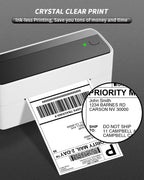 Phomemo 241 Bluetooth Shipping Printer Thermal Wireless Label Printer 108mm Compatible with iPhone Android Mac Window Wide Used