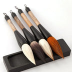 Rhapis Humilis Pole Calligraphy Brush Large Size Wolf Hair Chinese Painting Pen Spring Couplets Writing Wolf/Wool/Bear Hair
