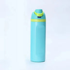 480/710ml Thermos Cup 304 Stainless Steel Straw/Direct Drinking Water Bottle One-touch Open Vacuum Mug for Outdoor,Car,Daily Use