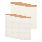 4/8Pcs Portable Field Notes Small Notepads 50Sheet Pocket Notebooks Memo Book to Do List Organizer Planner Daily for Work Office