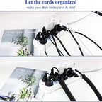 1m 3m 5m Braided Cable Sleeve Pet Nylon Wrapping Case Cover for Desk PC TV Wire Protector Cable Management Wrap