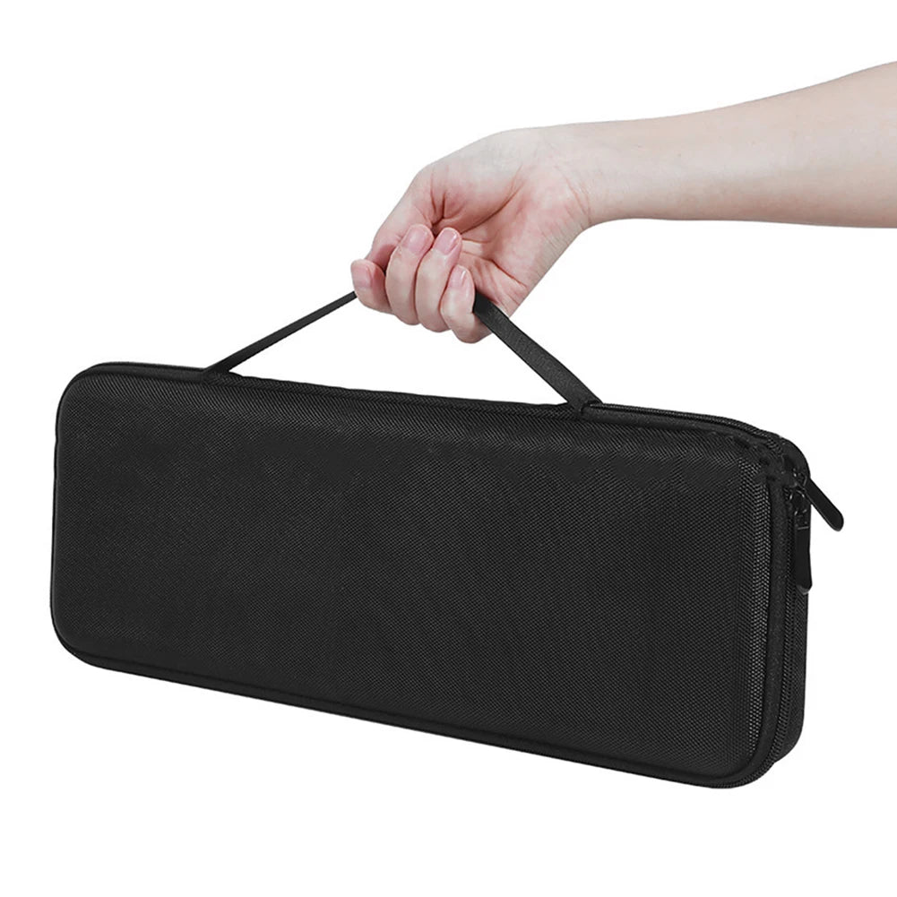 Carrying Case for MX Keys S Wireless Keyboard Storage Case Shockproof EVA Hard Case Illuminated Keyboard Storage Bag