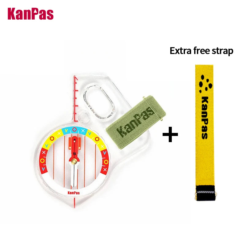 KANPAS Basic Competition Orienteering Thumb Compass, MA-40-FS