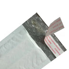10Pcs Long Strip Bubble Bag Composite Pearl Film Bubble Envelope White Plastic Packing Courier Bags Waterproof Padded Envelopes