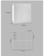 MINKYS Kawaii 5/6/9 Spaces 3 inch Kpop Photo Card Binder Large Capacity Idol Photocard Album Photocards Binder Collect Book