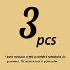 Replace Notebooks DIY Journal Inner Paper Books 4 Sizes 64 Pages Blank/ Graph/ Ruled/ Dot Diary School Office Student Stationery