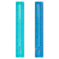 Random 1 Pc 20 cm/8 Inch Flexibale Rulers Soft Plastic, Inches And Metric For School And Office
