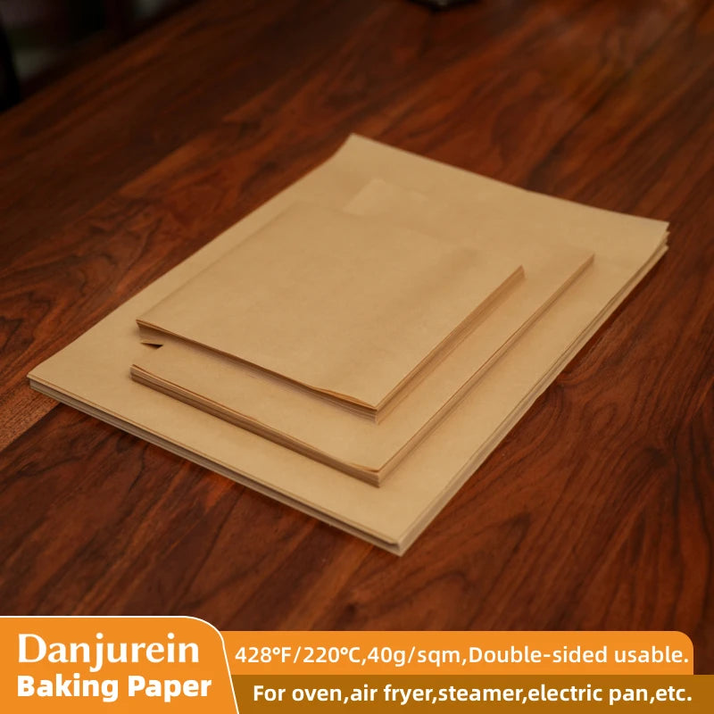 Parchment Paper Baking Paper Square Non-Stick Precut 4” to 12” Grilling Oven Air Fryer Steaming Burger Paper Baking Supplies
