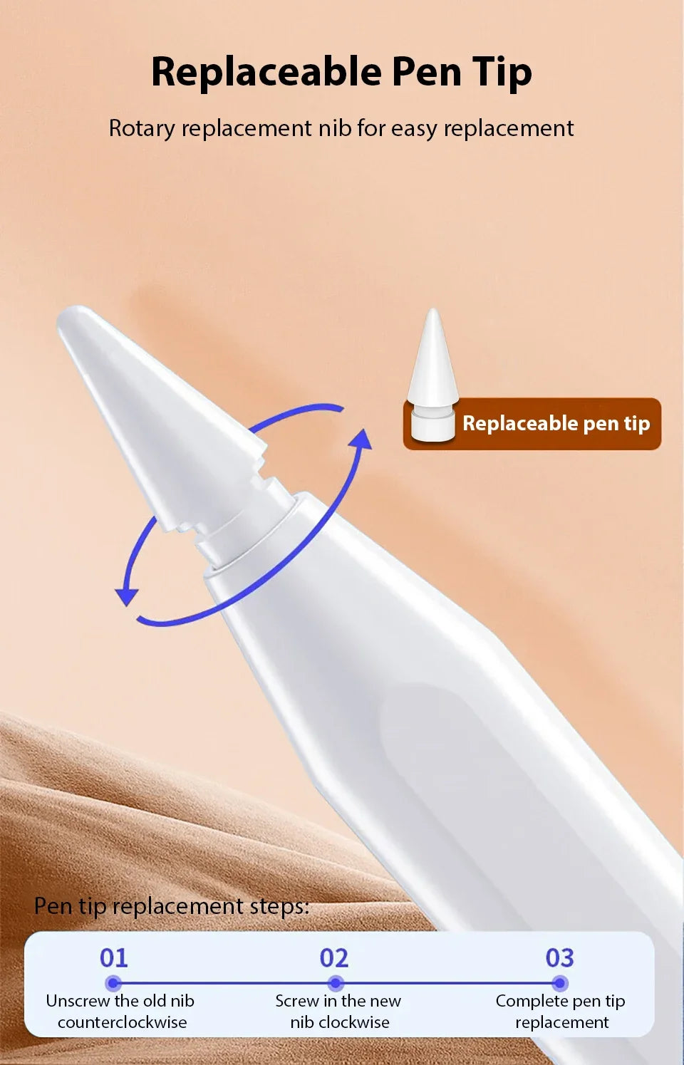 Universal Actiive Stylus Pen For Android IOS iPad 9th 10th MINI 6 7 Tablet Touch Pencil Drawing For Huawei Lenovo P12 M10 Y700