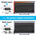 DIY Ambient TV PC Dream Screen USB LED Strip HDTV Computer Monitor Backlight Addressable WS2812B LED Strip 1/2/3/4/5m Full Set
