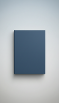 Blueprint Blue Minimalist Notebook