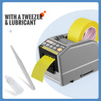 SucceBuy ZCUT-9 Automatic Tape Cutting Machine Paper Slitting Dispenser 6-60mm Adhesive Electric Tape Cutter for Product Package