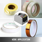 SucceBuy ZCUT-9 Automatic Tape Cutting Machine Paper Slitting Dispenser 6-60mm Adhesive Electric Tape Cutter for Product Package