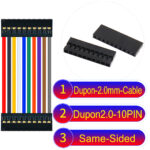 Dupont 2.0mm 10Pin Same-Side-Head Cable