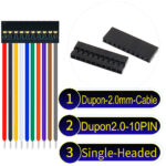 Dupont 2.0mm 10Pin Single-Headed Cable