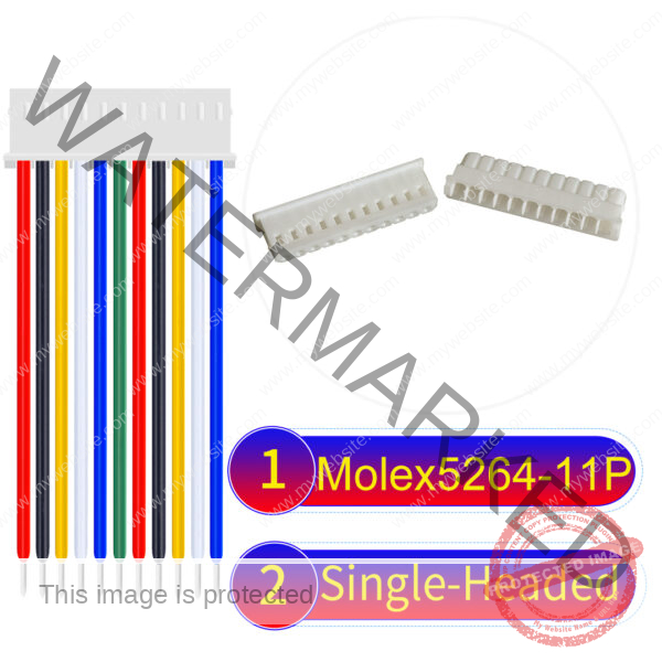 Molex KK 2.54mm MX5264 11Pin Single-Headed Cable