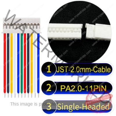 JST PA2.0 11Pin Single-Headed Cable